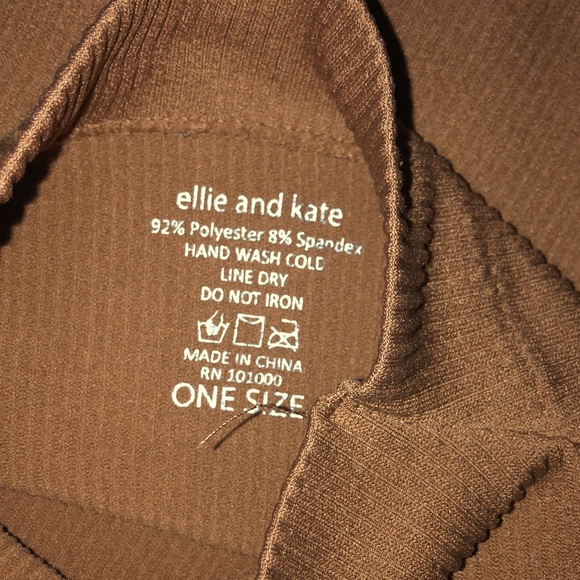 Extremely long brown body con dress￼ - Picture 3 of 4